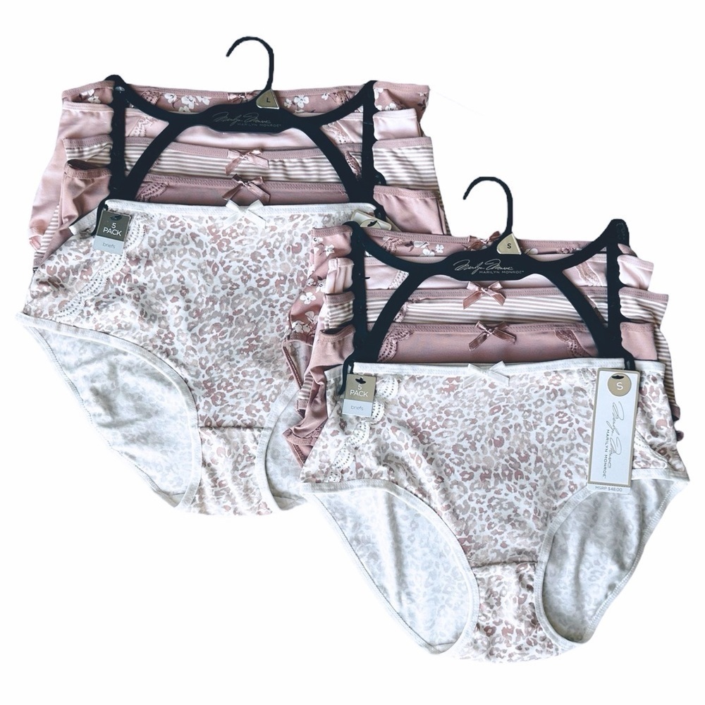 Marilyn Monroe 5-PK Panties Briefs - Picture 2 of 4